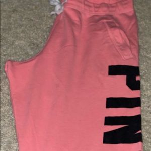 Victoria’s Secret PINK boyfriend style Capri length sweats